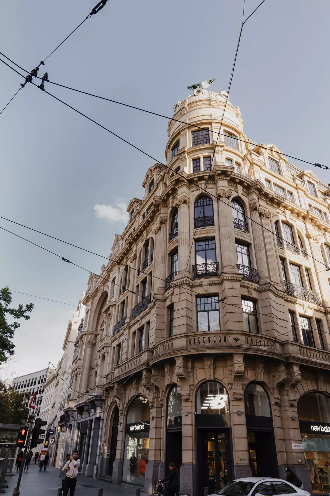 Het pand van BFA in Antwerpen